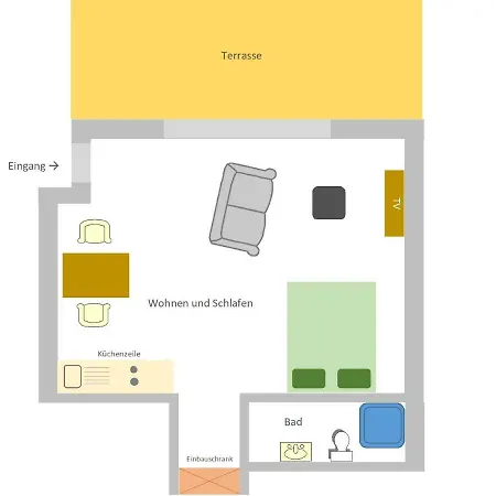 아파트 Appartementhaus Suessling 글로페